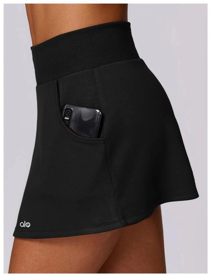 A-Line Anti-Chafing Pockets Yoga Skort 4 colors 29201414