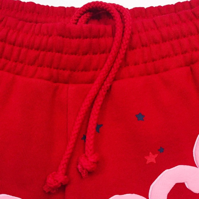 [Big & Tall for weights up to 220 lbs]1:1 quality version 555 Bright Red Zip Up Hoodie & Shorts Set 29204989