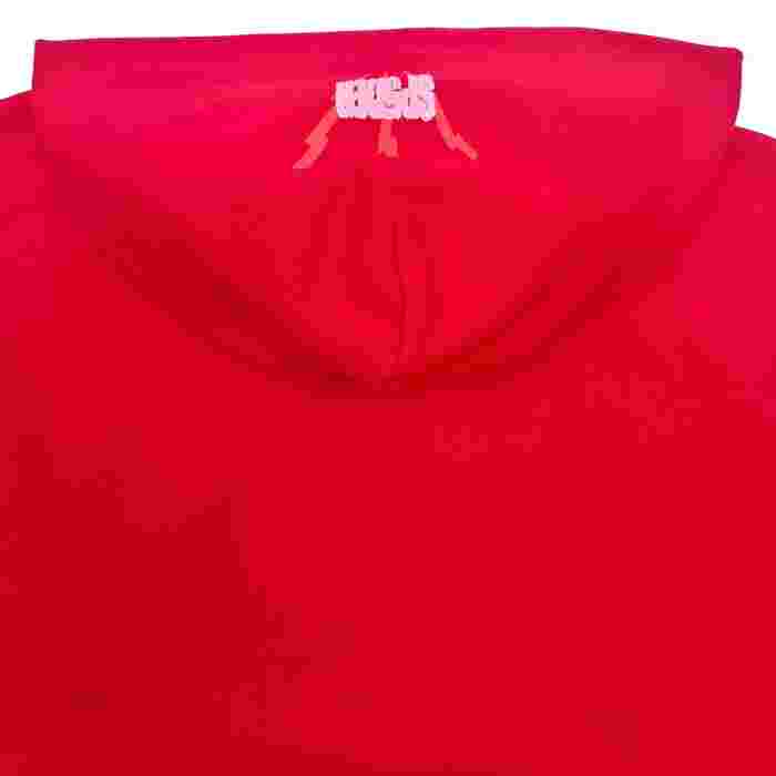 [Big & Tall for weights up to 220 lbs]1:1 quality version 555 Bright Red Zip Up Hoodie & Shorts Set 29204989