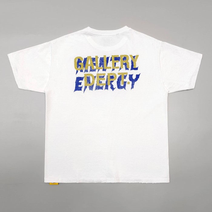 [Big & Tall for weights up to 220 lbs]1:1 quality version Wisdom Circle White Print Washed Tee 29213967
