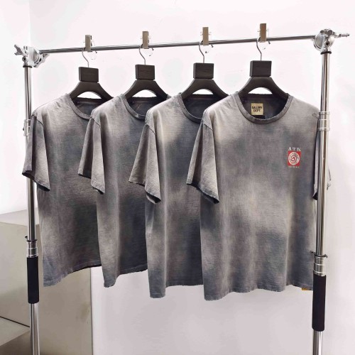 [Big & Tall for weights up to 220 lbs]1:1 quality version Bullseye ATK Gray Print Washed Tee 29213962
