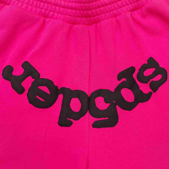 [Big & Tall for weights up to 220 lbs]1:1 quality version Black Star Magenta Zip Up Hoodie & Shorts Set 29204990