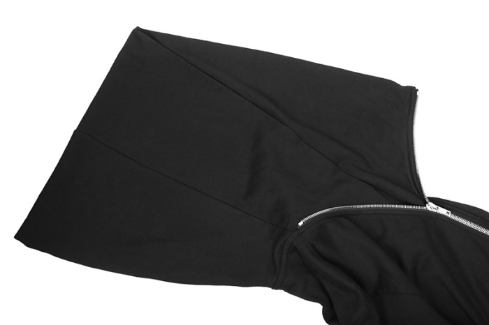 1:1 quality version Classic Diagonal Zip Wizard Hoodie 2 colors 29214042