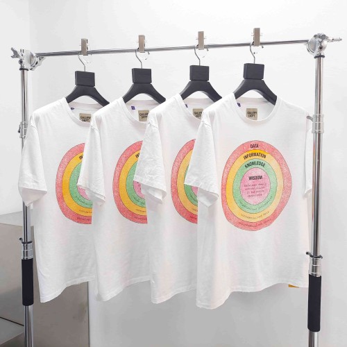 [Big & Tall for weights up to 220 lbs]1:1 quality version Wisdom Circle White Print Washed Tee 29213967