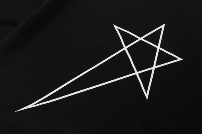 1:1 quality version Horned Pentagram Print Vest 29214039