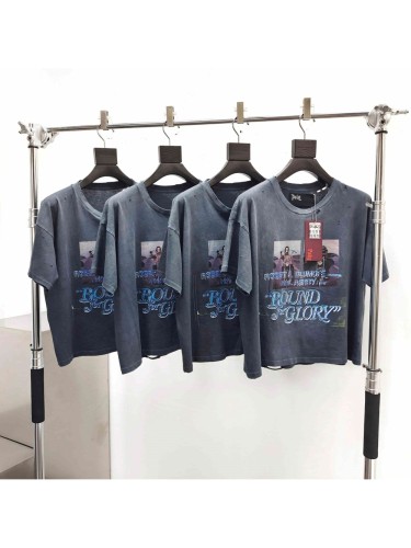 [Big & Tall for weights up to 220 lbs]1:1 quality version Road To Glory Vintage Print Washed Tee 29213968