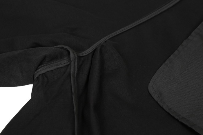 1:1 quality version Minimal Solid Color Split Raw Edge Shorts 29214044