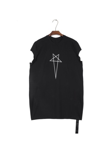 1:1 quality version Horned Pentagram Print Vest 29214039