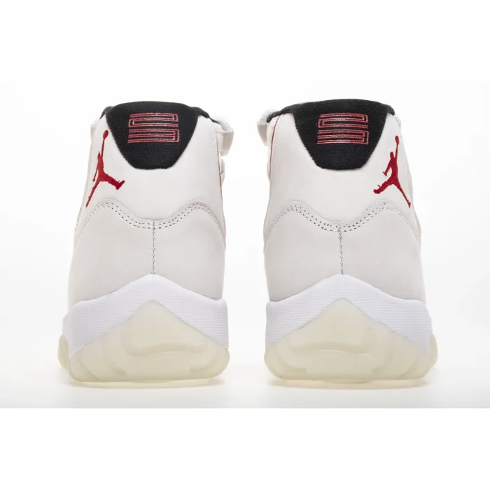 [plus-size shoes] Air @j11 High Platinum Tint Rabbit White Suede Upper Translucent Crystal Outsole Basketball Sneakers 29225403