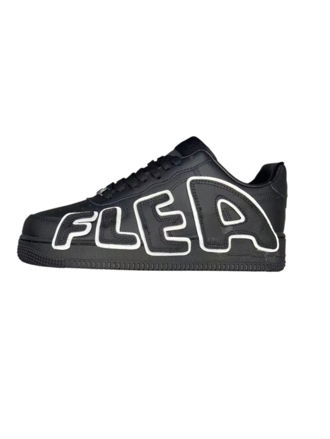 Air Force 1 Low CPFM 3D Raised AIR Letter Black White Outline Sneakers 29225578