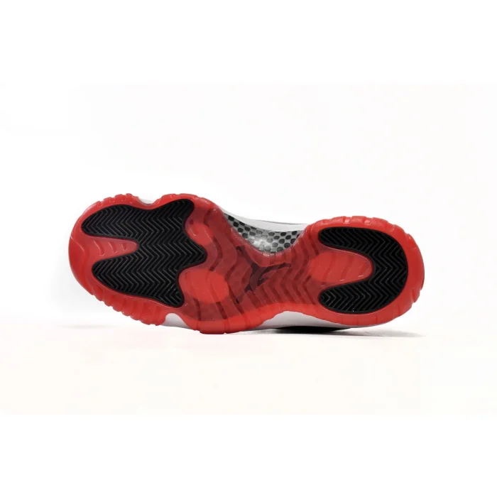 [plus-size shoes] Air @j11 Low Bred Black Patent Leather Red Outsole Retro Basketball Sneakers 5 colors 29225380