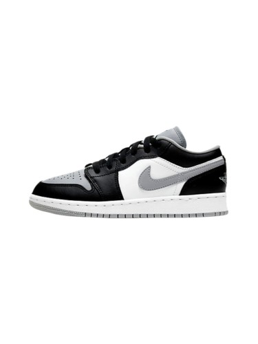 [plus-size shoes] Air @j1 Low Black White Grey Reverse Shadow Color Block Retro Unisex Sneakers 2 clolors 29225200