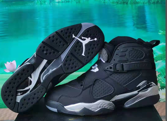 [plus-size shoes] Air @j8 Retro Aqua OG Black & Blue High-Top Vintage Basketball Shoes 15 colors 29247370