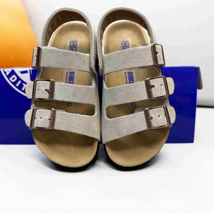 Three Strap Buckle Velcro Sandals for Kids 5 colors 29288742