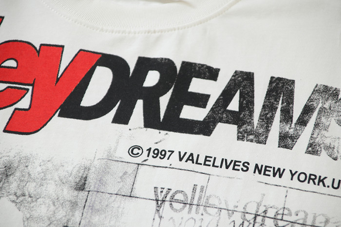 Off White Valley Dreams World Peace Graphic Double Sided Print Oversized Washed Tee 29288360