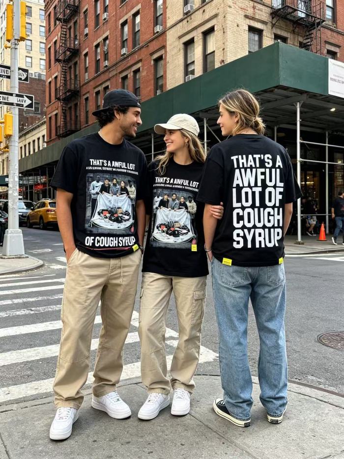 High Street Front Figure Back Letter Double Side Print Tee 2 colors 29288631