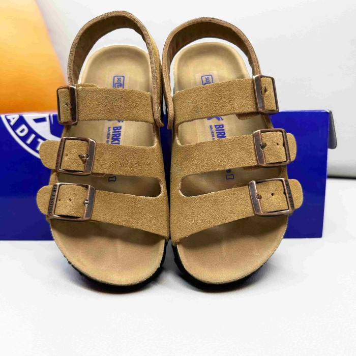 Three Strap Buckle Velcro Sandals for Kids 5 colors 29288742
