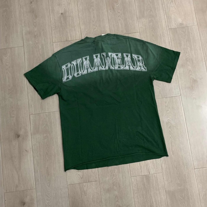 Rhinestone Texture Letter Life Is A Sport Vintage Baseball Stadium Double Sided Print Oversized Tee 29288412