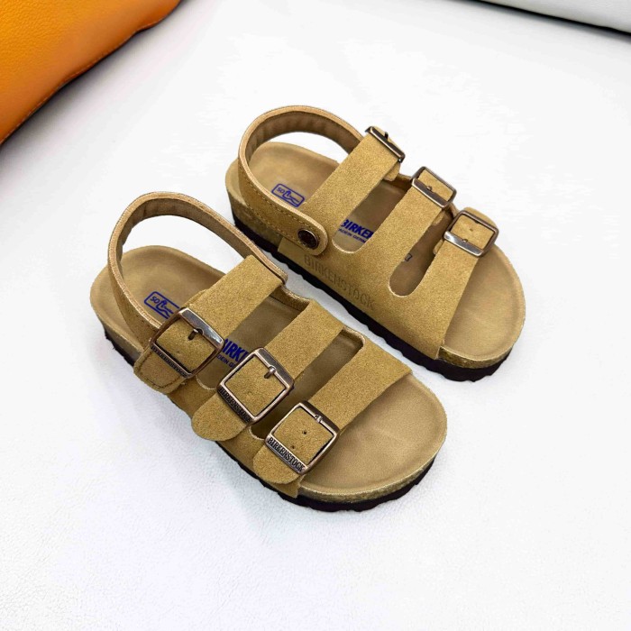 Three Strap Buckle Velcro Sandals for Kids 5 colors 29288742