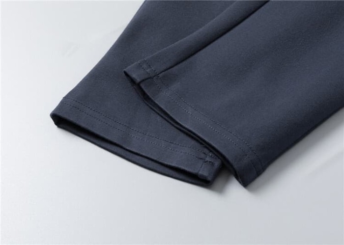 Luxury Brand European Classic Long Sleeve Zip-Up Sweatshirt & Sweatpants Set 30 colors 2437014