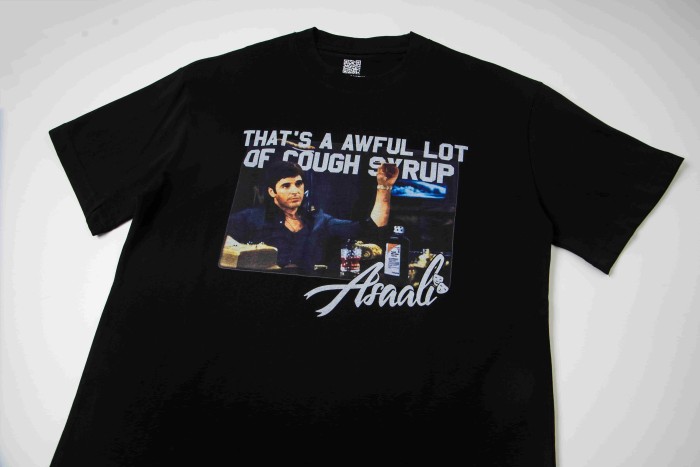 Scarface Tony Montana Meme Two Side Screen Printed Tee 29302329