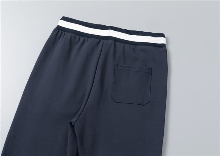 Luxury Brand European Classic Long Sleeve Zip-Up Sweatshirt & Sweatpants Set 30 colors 2437014