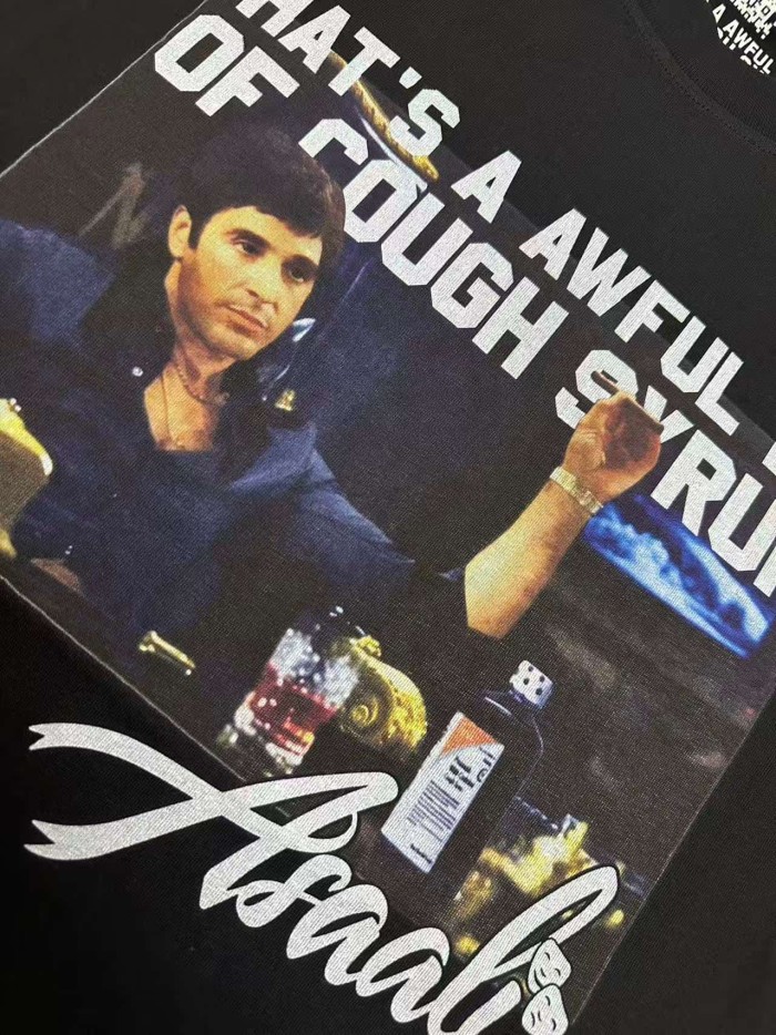 Scarface Tony Montana Meme Two Side Screen Printed Tee 29302329