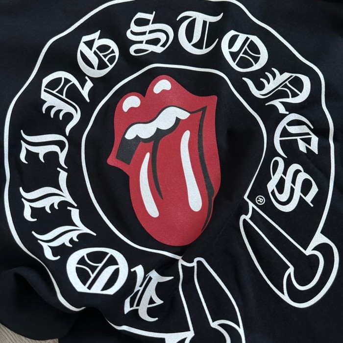 1:1 quality version Rolling Stones Collab Red Big Tongue Print Tee 29306215