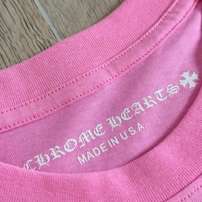 1:1 quality version Cross Football Graffiti Pink Print Tee 29306210