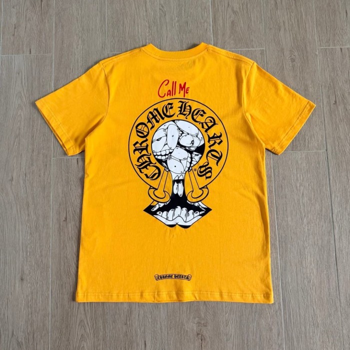 1:1 quality version Eye & Lips Cartoon Graffiti Print Tee 29306211