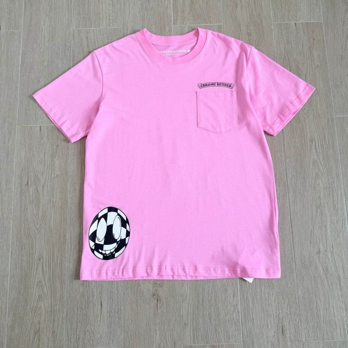 1:1 quality version Cross Football Graffiti Pink Print Tee 29306210