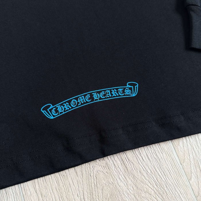 1:1 quality version Blue Triple Element On Both Arms Thirty Cross Print On Back Long Sleeve T-Shirt 2 colors 29306224