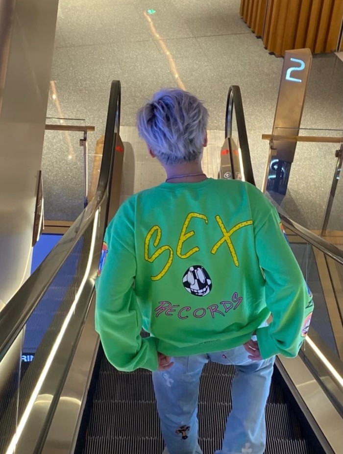 1:1 quality version Matty Boy Sex Records Exhibition Limited Print Long Sleeve T-Shirt 29306214