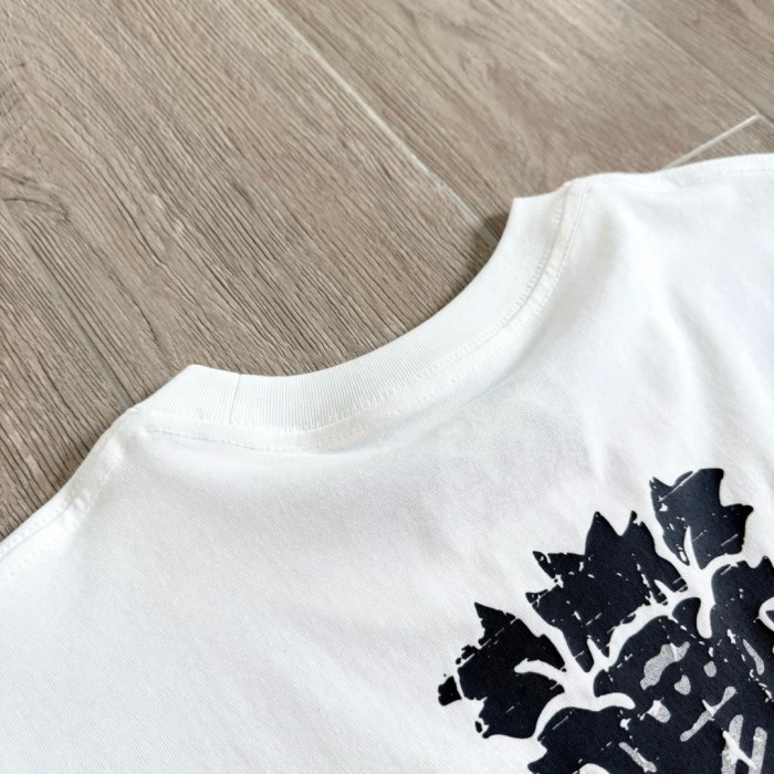 1:1 quality version Sword Vine Sanskrit Silver Foil Glitter Long Sleeve T-Shirt 2 colors 29306219