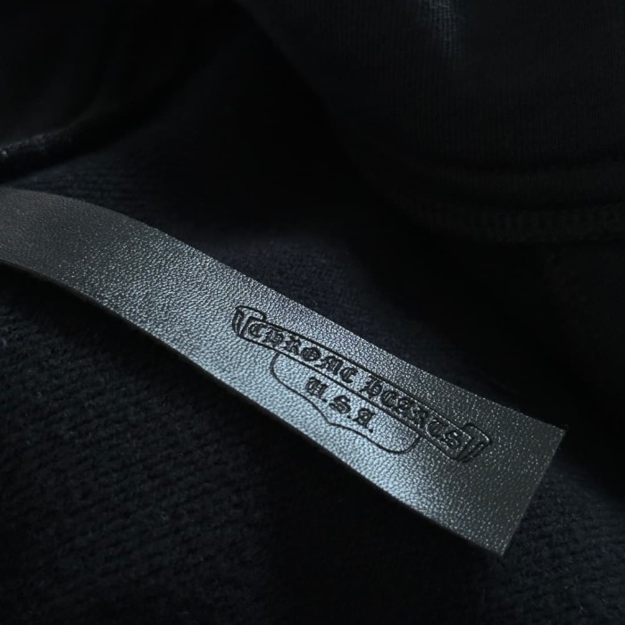 1:1 quality version Triple Cross Leather Patch Half Zip Sweatshirt 29306316