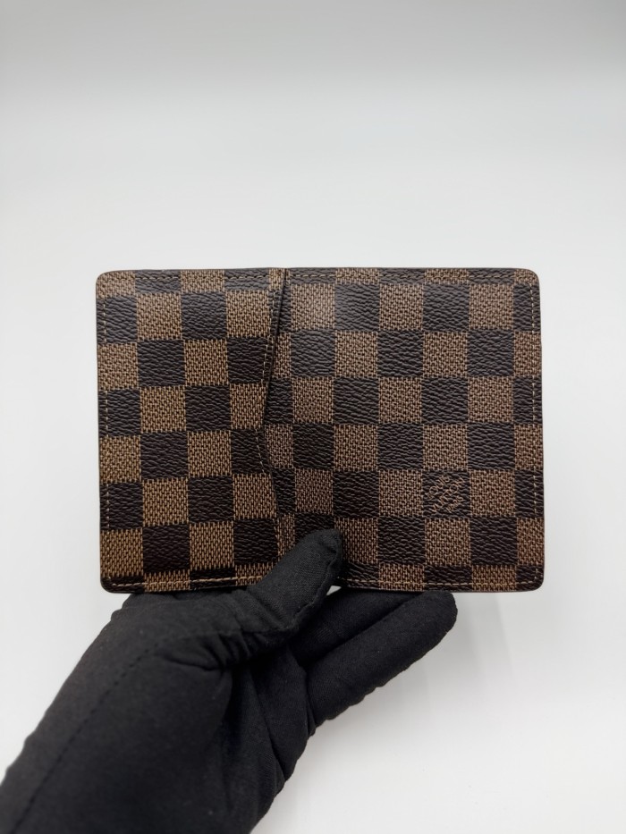 Classic Damier Check Pattern Passport Holder Slim Leather Travel Passport Cover Multi Slot ID Card Protector Wallet 12 colors 29306280