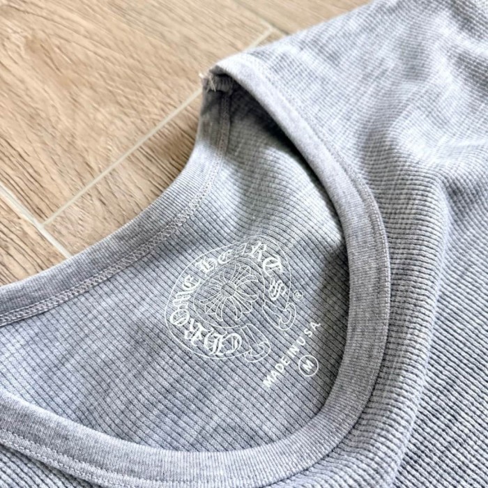 1:1 quality version Sword Vine Waffle Print Long Sleeve T-Shirt 2 colors 29306220