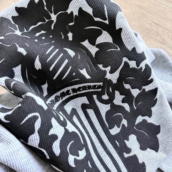 1:1 quality version Sword Vine Waffle Print Long Sleeve T-Shirt 2 colors 29306220