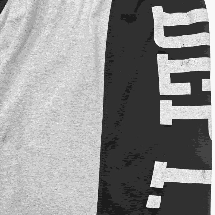 [Big & Tall for weights up to 260 lbs]1:1 quality version Left Right White Letter Grey Black Spliced Shorts 29319571