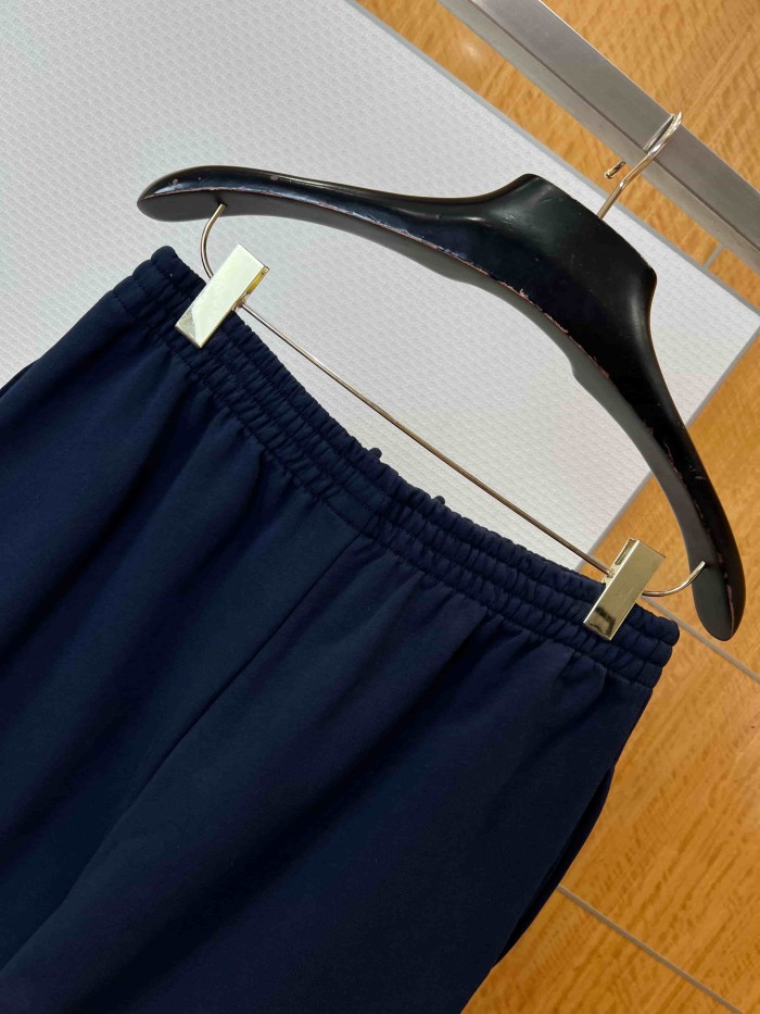 1:1 quality version Drawstring Elastic Waist Dual Side WFP Wheat Badge Letter Print Wide Leg Five Inch Athletic Sweat Shorts 29321429
