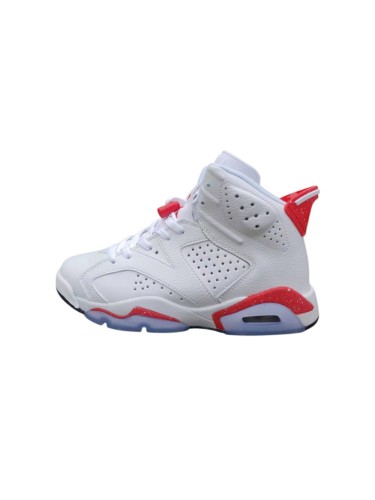 [plus-size shoes] Air @j6 Red Oreo Retro Air Cushion White Red Speckled Crystal Outsole High Top Basketball Sneakers 29322809