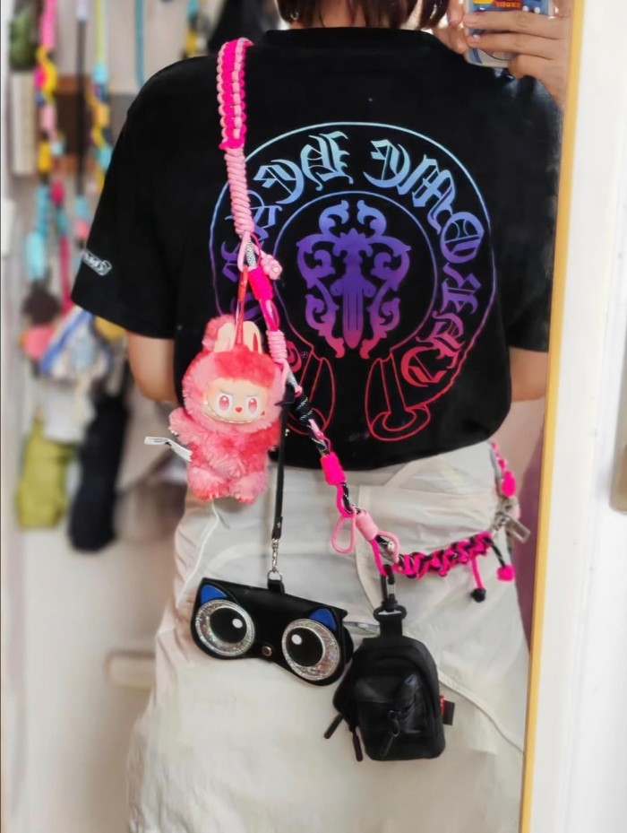 1:1 quality version Sword Dream Gradient Horseshoe Print Tee 2 colors 29334505