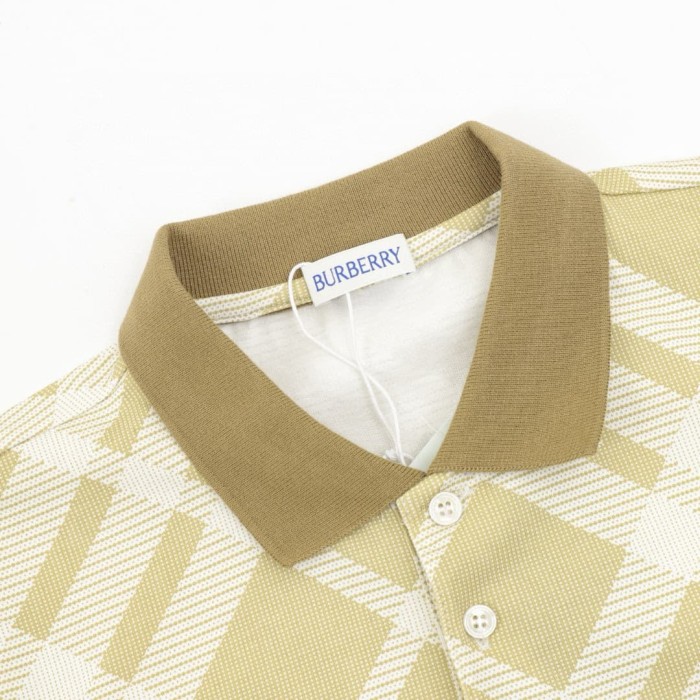 1:1 quality version Classic Plaid Collar Polo Shirt 2 colors 29337434