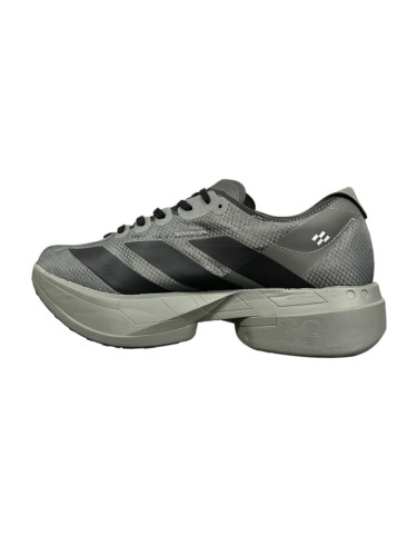 Y-3 Adios Pro 4.0 Lightlock Oversized Silver Stripes Mesh Thick Cushion Marathon Running Sneakers 29336010