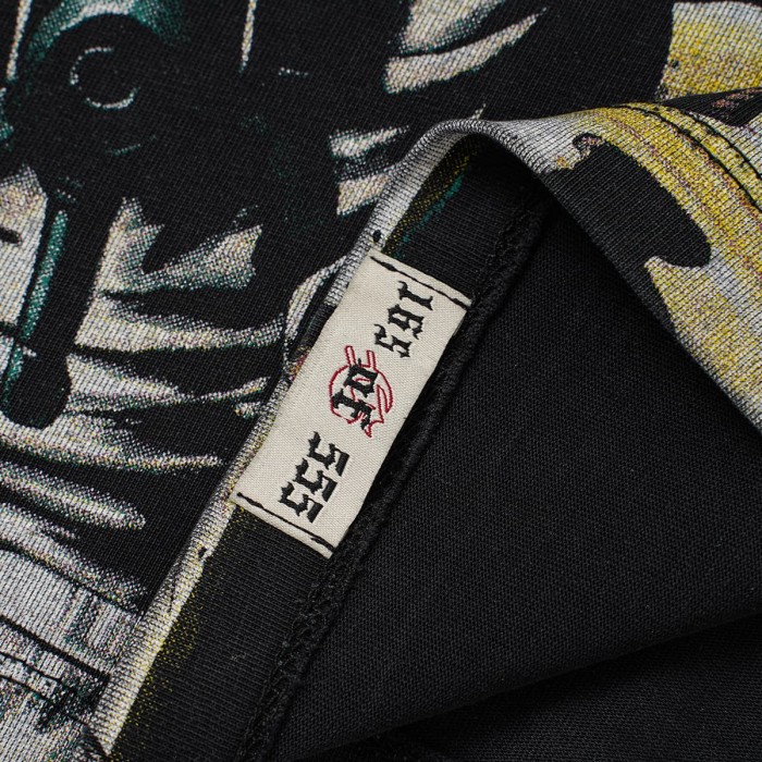 Vintage Washed American Streetwear Front Letter Sphinx Astronaut USA Rocket Space Galaxy Graphic Oversized T-Shirt 29338592