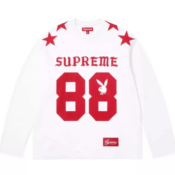 [50% Off]No.88 Rabbit Crew Neck Football Long Sleeve T-Shirt 3 colors 29045908