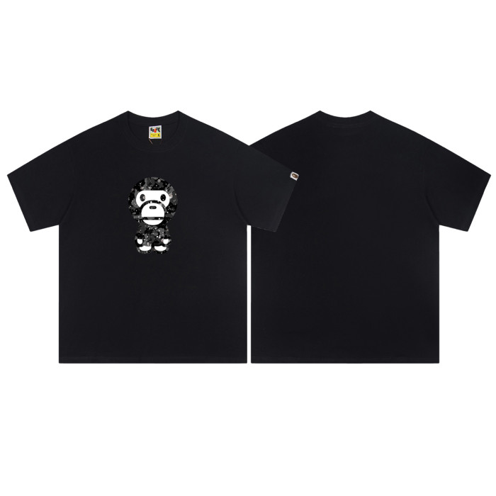 Water Drop Black White Camo Milo Print Tee 2 colors 29348068