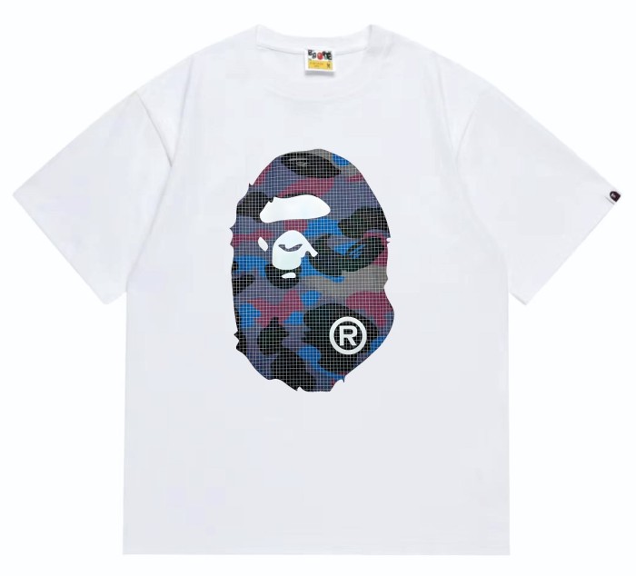 Grid Camo Ape Head Double Side Print Tee 2 colors 29348064