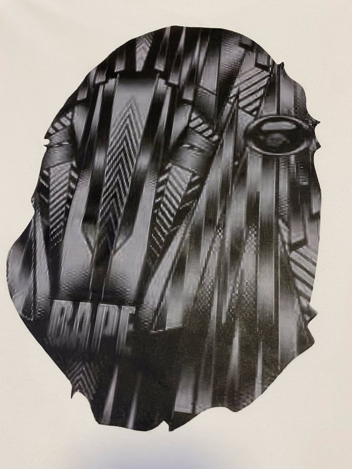 High Speed Racing Sense Ape Head Print Tee 4 colors 29348042