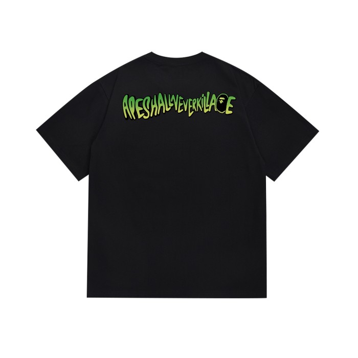 Camo Car Graffiti Ape Head Letter Print Tee 2 colors 29348054